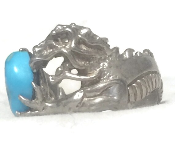 Vintage Dragon Ring Size 9 Minus Vintage Dragon Ba