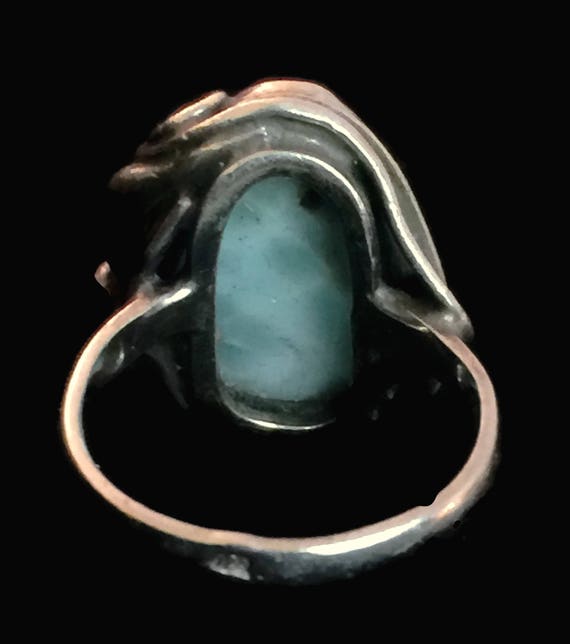 Larimar Ring Size 7 Plus Larimar Turquoise Ring F… - image 10