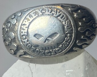 アクセサリー old mod harley davidson flame ring #13 Harley