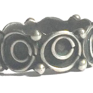 Vintage Band Size 6 Plus Southwest Women Ring Size 6 Southwest Women Band Size 6 BoHo Ring Size 6 Sterling Silver Ring BoHo Band Size 6 Si