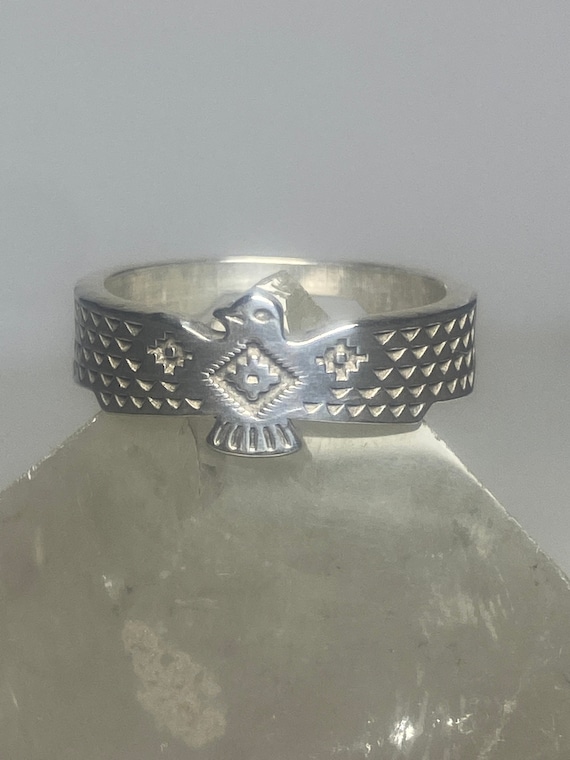 Phoenix Ring size 8.25 sterling silver southwest … - image 1