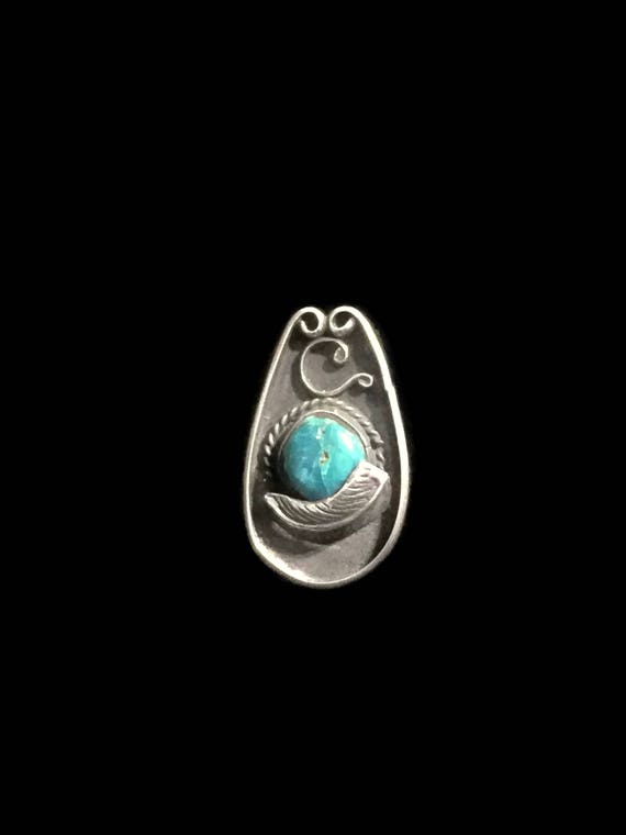 Blue Turquoise Ring Long Turquoise Ring Woman Nava