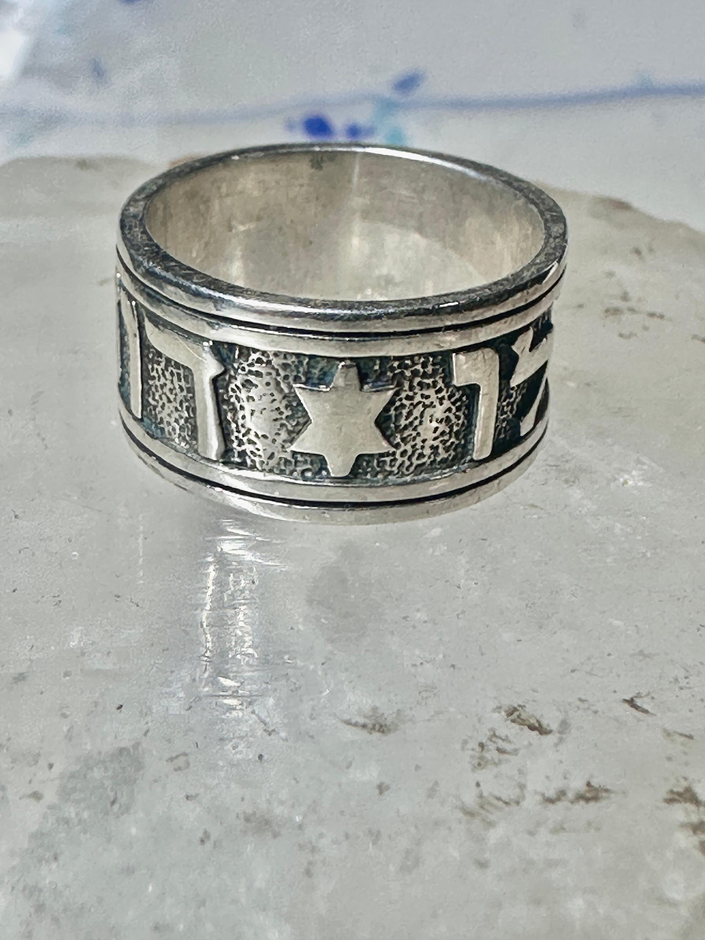 James Avery Ring Hebrew Wedding Song of Solomon Size 6 Star of