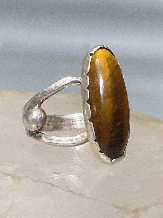 Tiger eye ring southwest sterling silver women - image 3