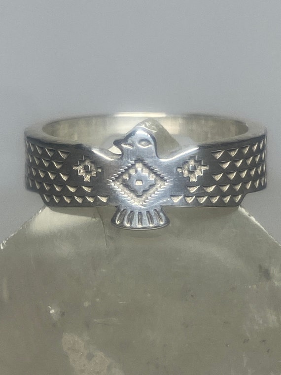 Phoenix Ring size 8.25 sterling silver southwest … - image 4