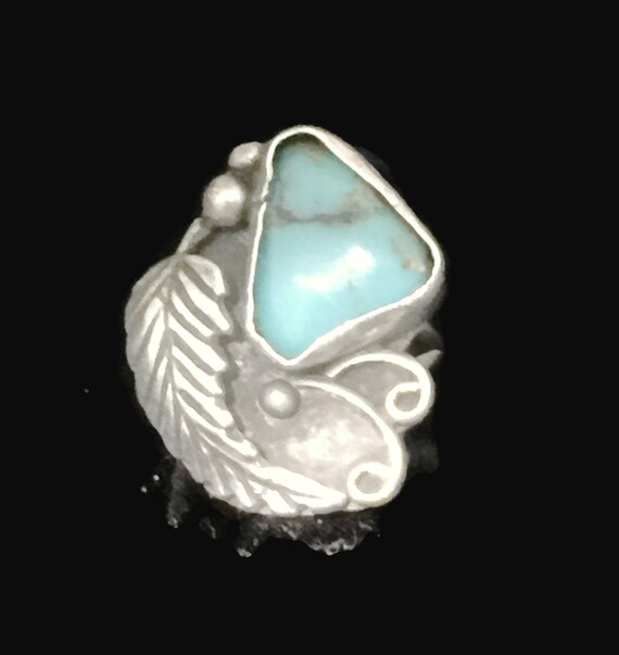 Women Navajo Ring Size 5 Plus Navajo Women Ring S… - image 4
