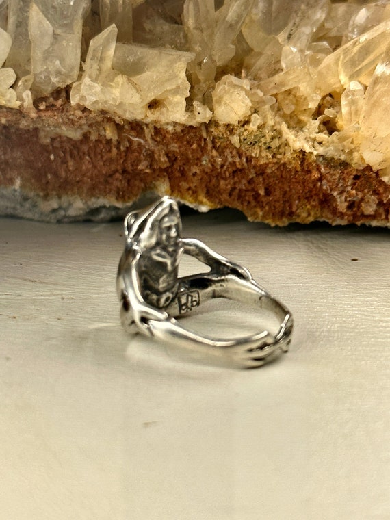 Frog Prince ring size 5 James Yesberger sterling s