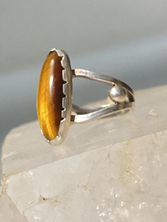 Tiger eye ring southwest sterling silver women - image 9