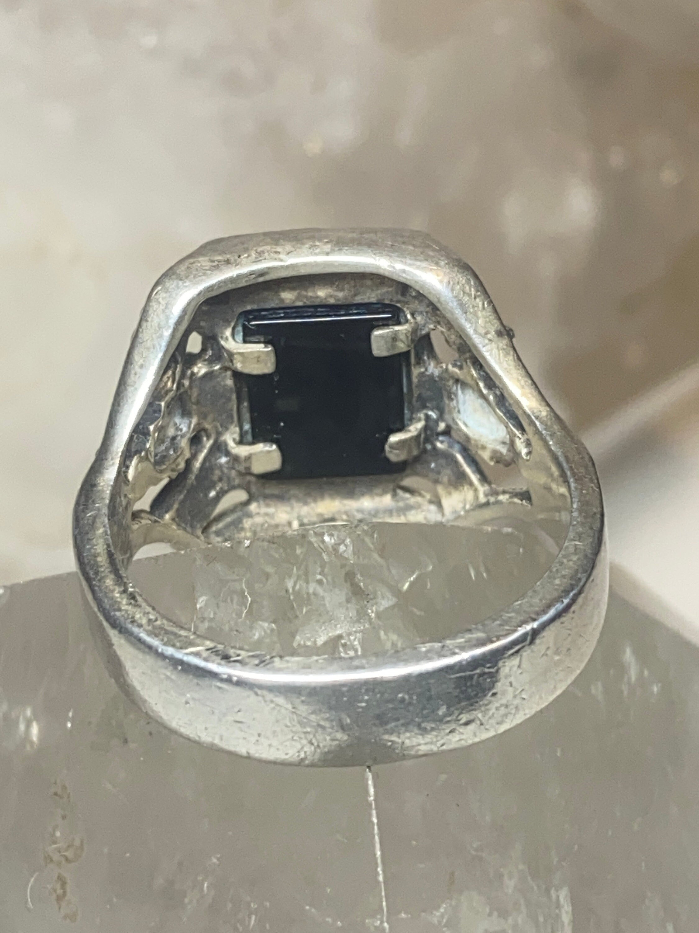 Freedom USA Ring Size 10 Eagle Biker Band Sterling Silver