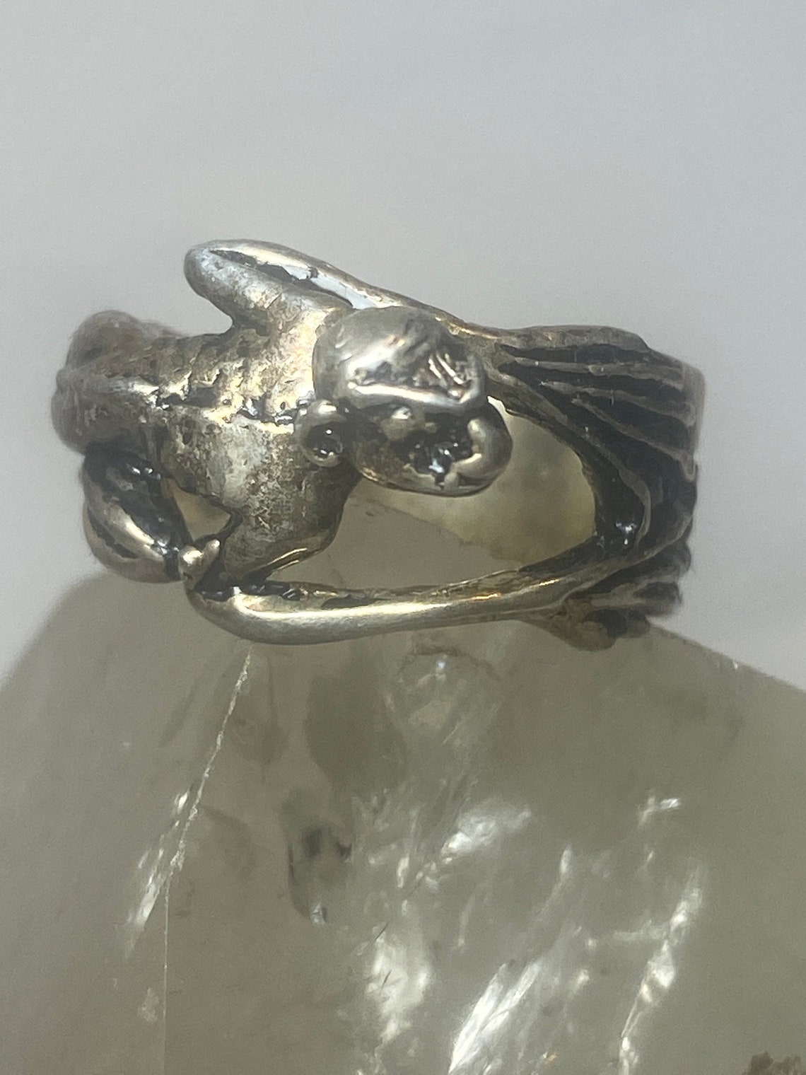 Gollum Ring Size 6.50 Lord of the Rings Hobbit Band Sterling - Etsy