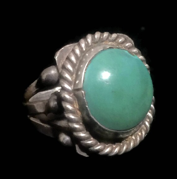 Turquoise Ring Woman Navajo Ring Woman Southwest … - image 5