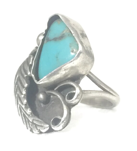 Women Navajo Ring Size 5 Plus Navajo Women Ring S… - image 8