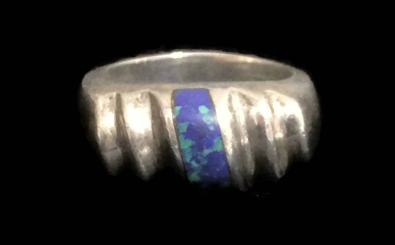 Men Azurite Ring Size 8 Plus Men Ring Size 8 Plus… - image 8