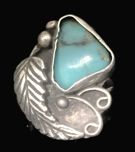 Women Navajo Ring Size 5 Plus Navajo Women Ring S… - image 3