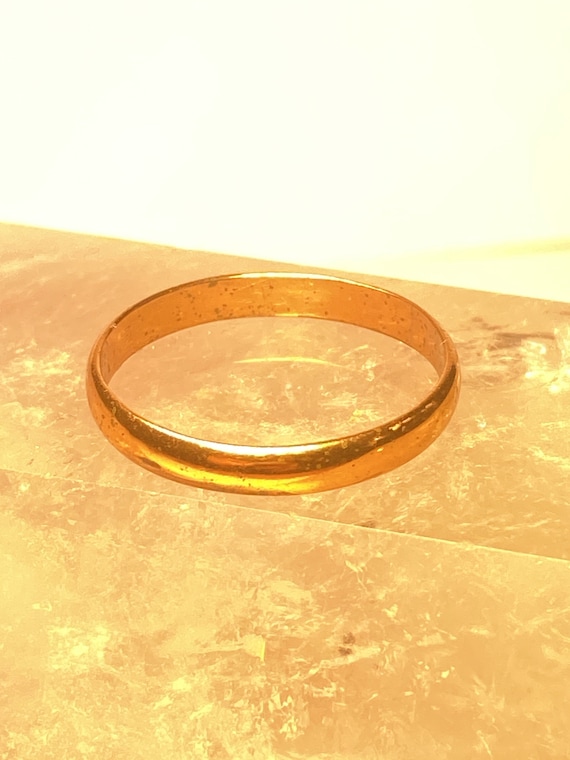 Copper Ring Size 12.75 Stacker Band Wedding Women 