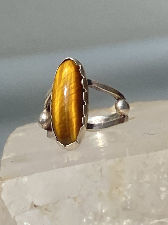 Tiger eye ring southwest sterling silver women - image 5