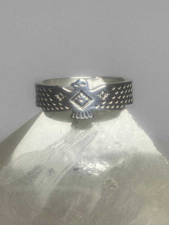 Phoenix Ring size 8.25 sterling silver southwest … - image 10