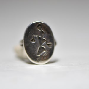 Dancer Ring Hopi size 5 Southwest Sterling Silver Women