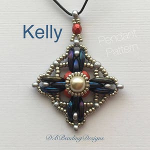 Pendentif perlé Kelly