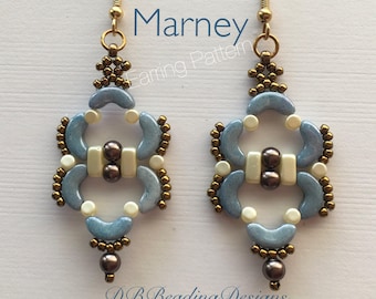 Marney Perlen Ohrringe Muster