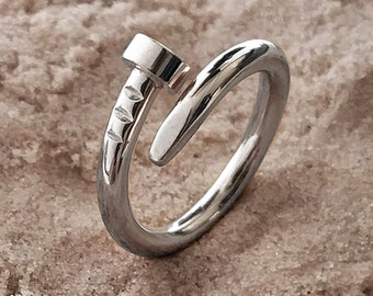 cartier womens nail ring