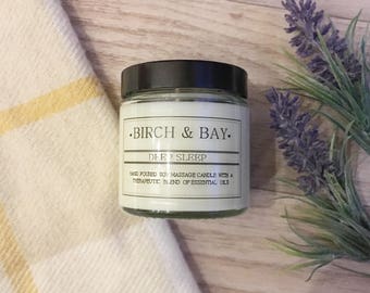 Deep Sleep Soy Massage Candle