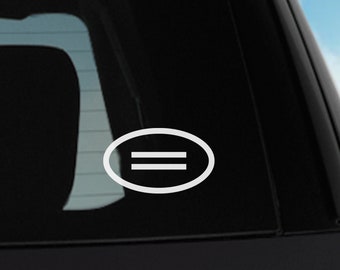 Equality Sticker, Equality Decal, (ID3540)