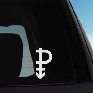 Pansexual decal, Pansexual sticker, (ID 3534)