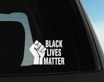 5.75" Vinyl Decal Sticker BLM Power Fist Africa Black Lives Matter Car Auto 5.75" Vinyl Decal Sticker BLM Power Fist Africa Black Lives Matter Car Auto