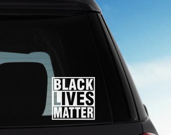 Black Lives Matter decal bumper sticker window decal vinyl sticker