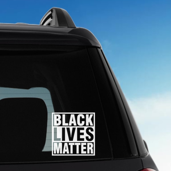 Black Lives Matter car decal, blm decal, Black Lives Matter car decal, vinyl sticker, drinkware sticker