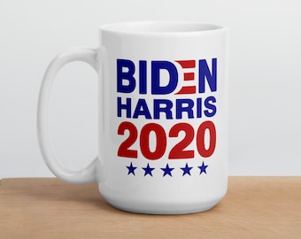 Biden Harris 2020 coffee mug, Joe Biden Kamala Harris coffee cup, Joe Biden coffee mug