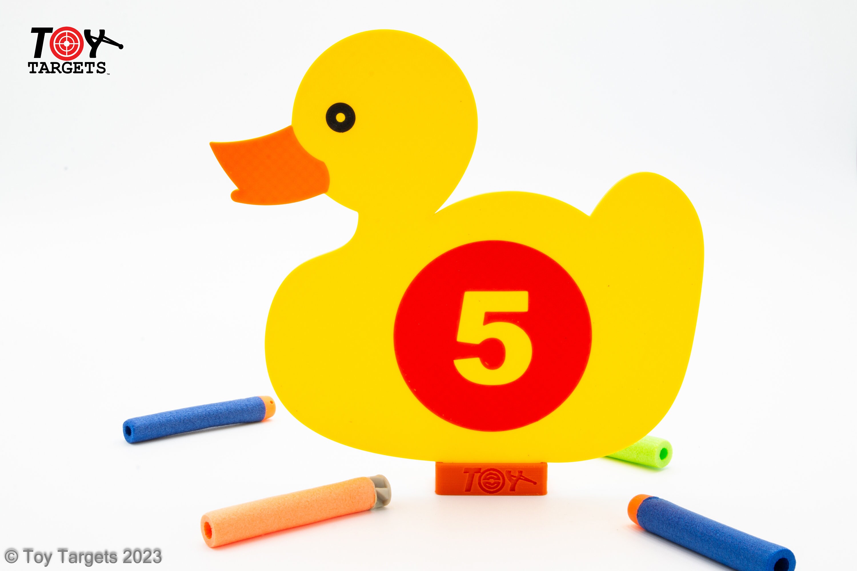 Duck Pattern Target Shooting Gallery Duck Targets (set of Three) for Use With Foam Dart ...