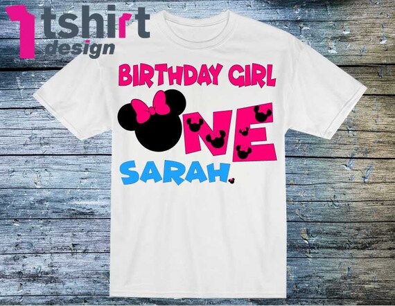 custom disney birthday shirts