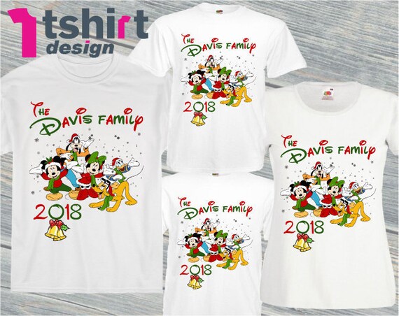 disney christmas shirts personalized