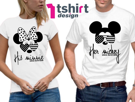 disney world couple shirts