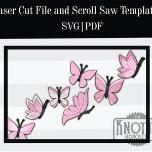 All over Butterfly sign svg , Glowforge SVG, Flower cut file, Nursery sign SVG, Single line cut, Flower SVG file, Laser cut file