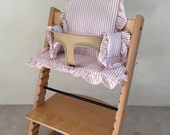 Blossom Stripe Ruffle Cushion For Stokke Tripp Trap
