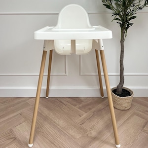 IKEA Leg Wraps | Beech look chair legs | Pre cut highchair legs wraps | IKEA highchair Wood Grain Look Chair Kids Furniture Wrap Accessories