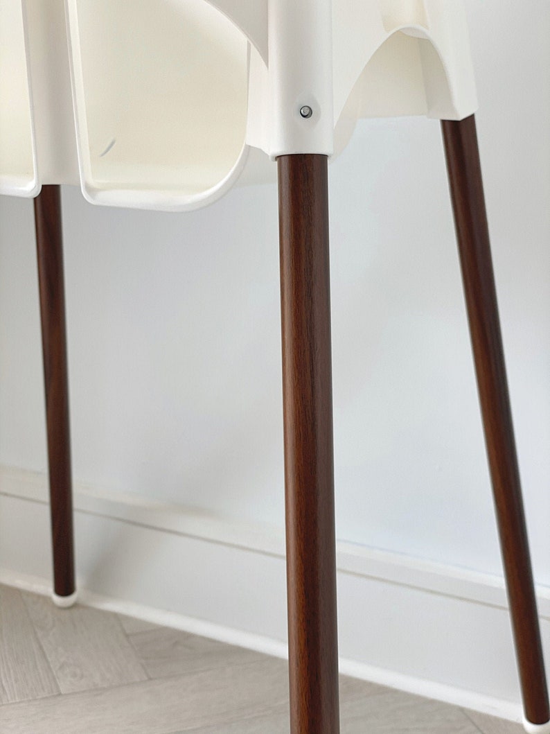 IKEA Leg Wraps Walnut Look Highchair Legs Adhesive Wood Etsy