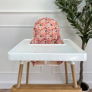 Housse de coussin pour chaise haute IKEA Housse de chaise haute pour le coussin KLAMMIG PYTTIG Housse de chaise haute Antilop Housse d oreiller Laisse aspirante Etsy France