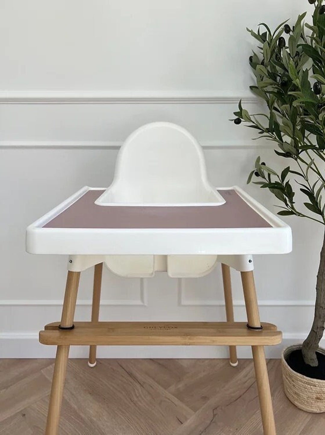 Rose IKEA ANTILOP Tray Placemat High Chair Waterproof Etsy