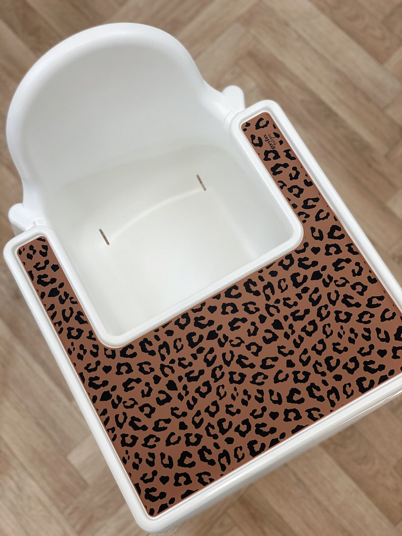 IKEA Highchair Silicone Placemat LEOPARD PRINT Antilop Etsy UK