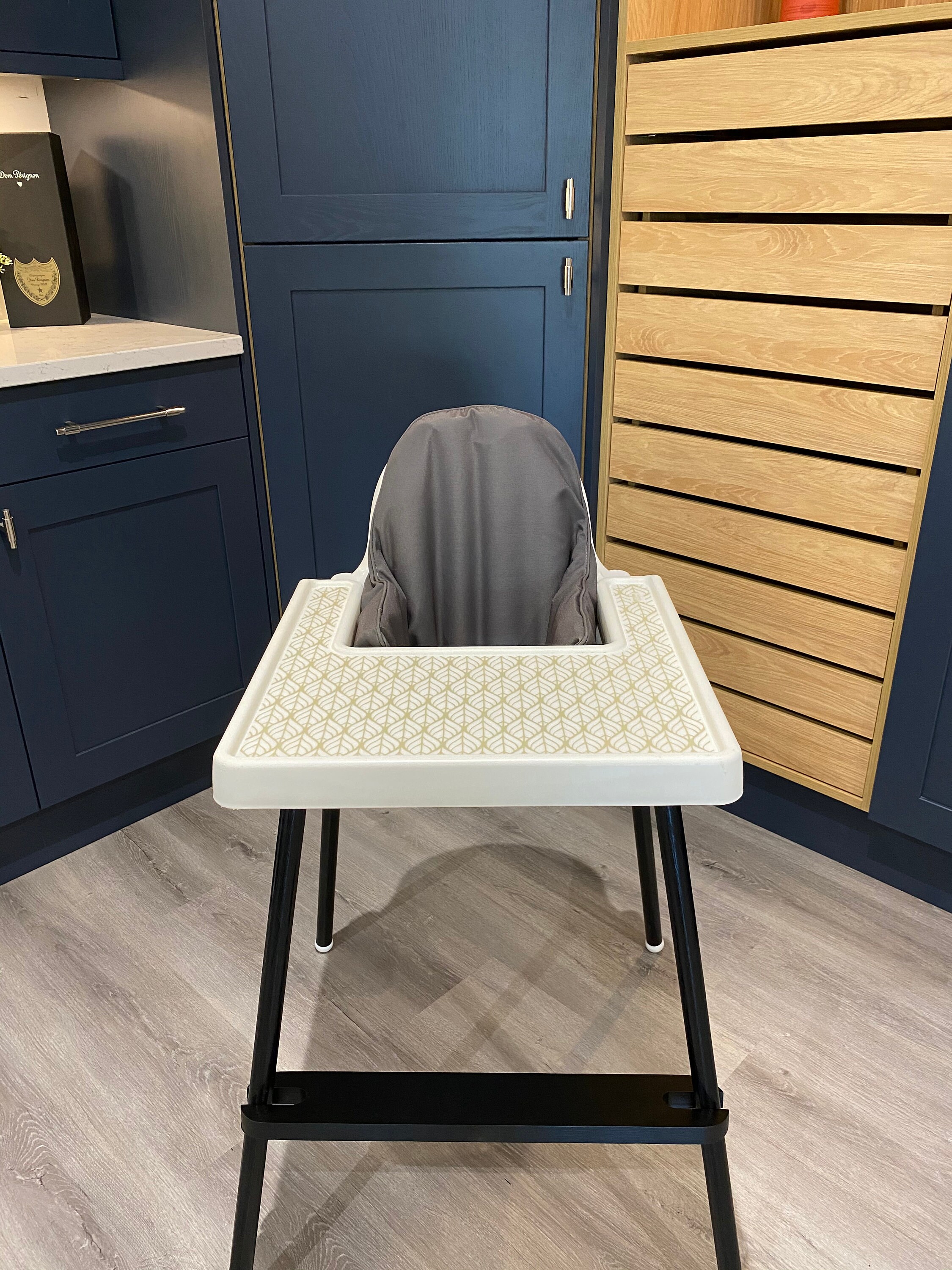 IKEA Highchair Silicone Placemat NEUTRAL LEAF Antilop Etsy UK