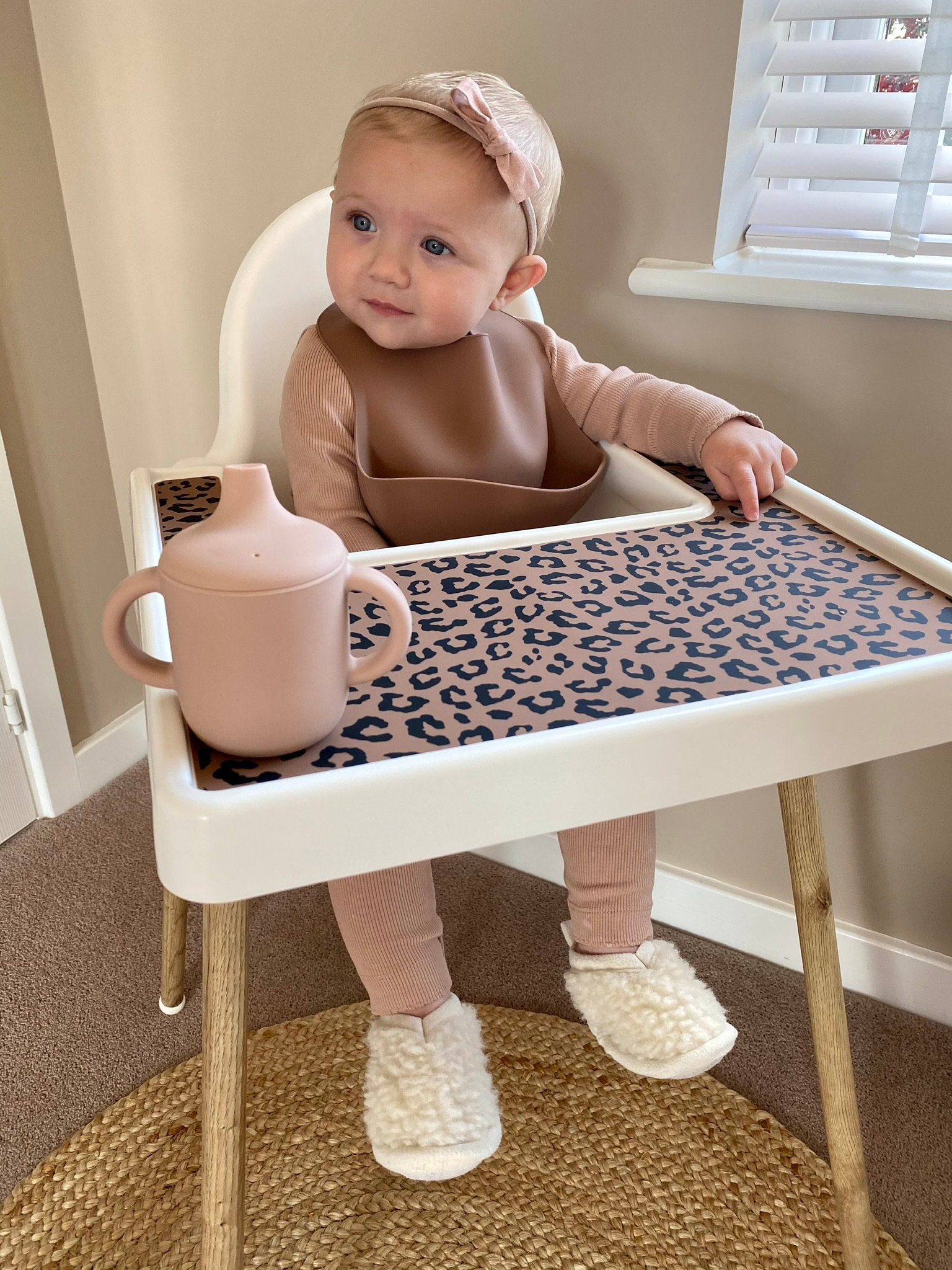IKEA Highchair Silicone Placemat LEOPARD PRINT Antilop Etsy UK