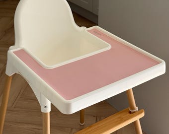 Silicone Placemat for IKEA Antilop Highchair | Blossom | Non-Slip Weaning Tray