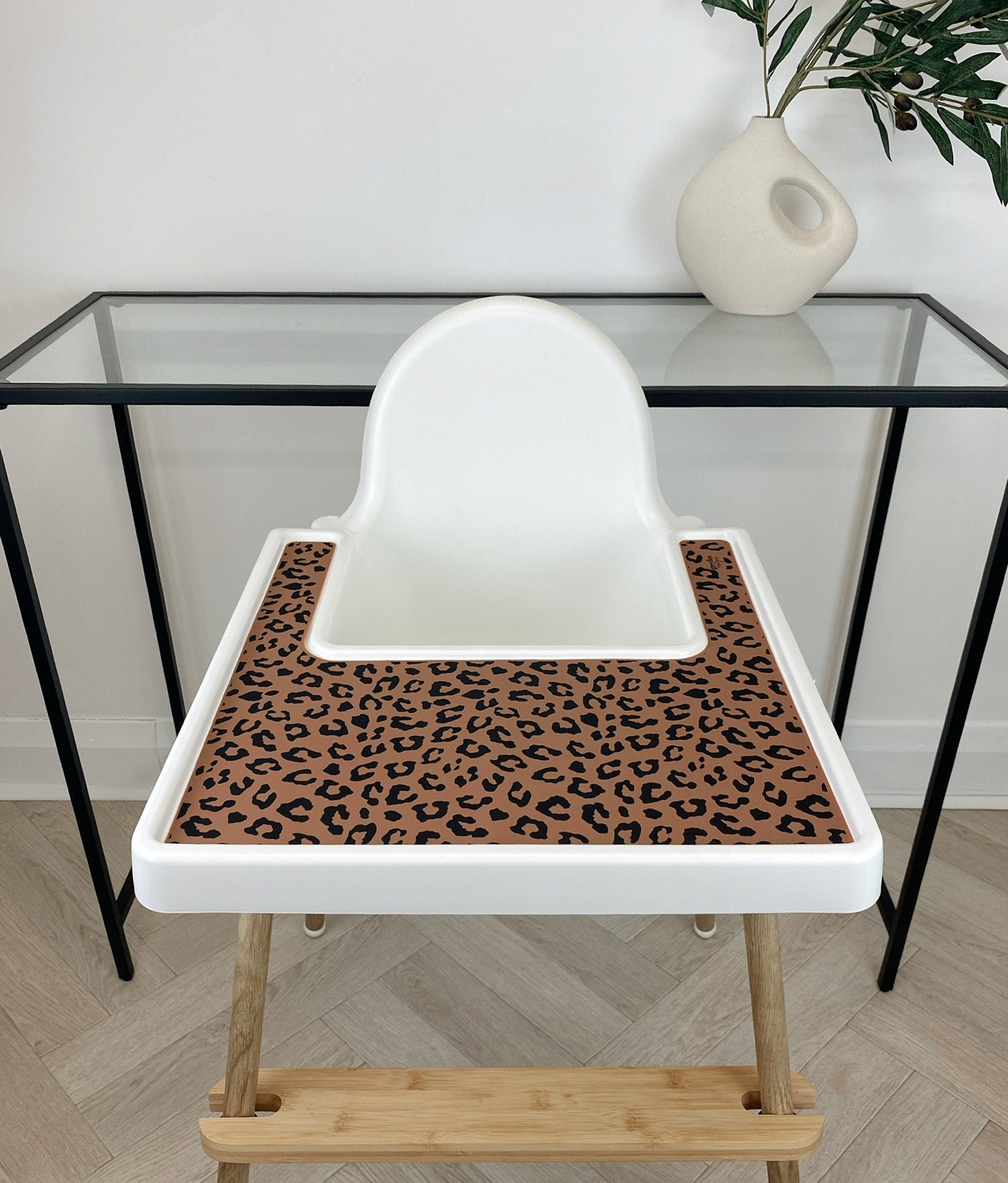 IKEA Highchair Silicone Placemat LEOPARD PRINT Antilop Etsy UK
