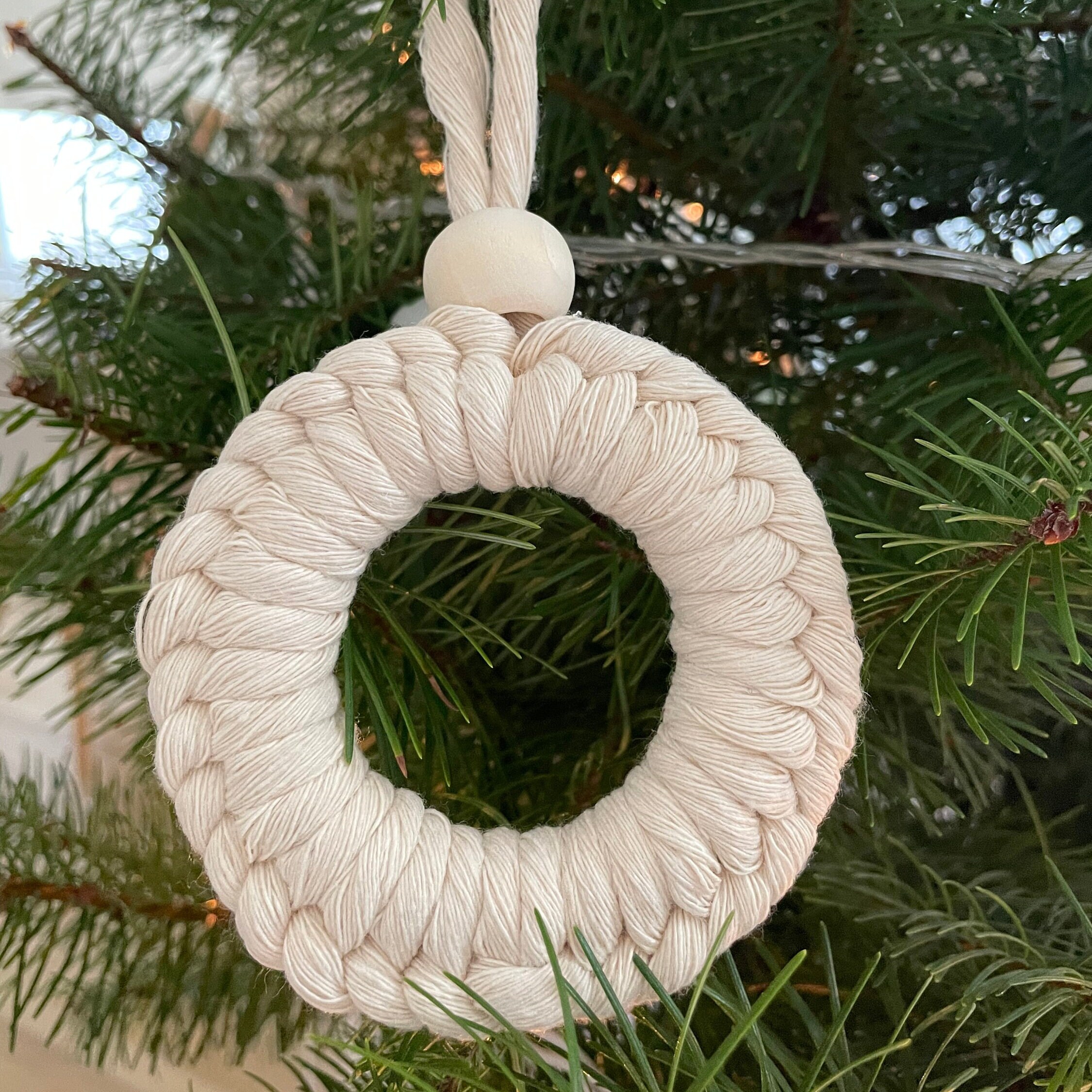 Boho Christmas Ornaments/ Macrame Ornaments / Boho Christmas Tree ...