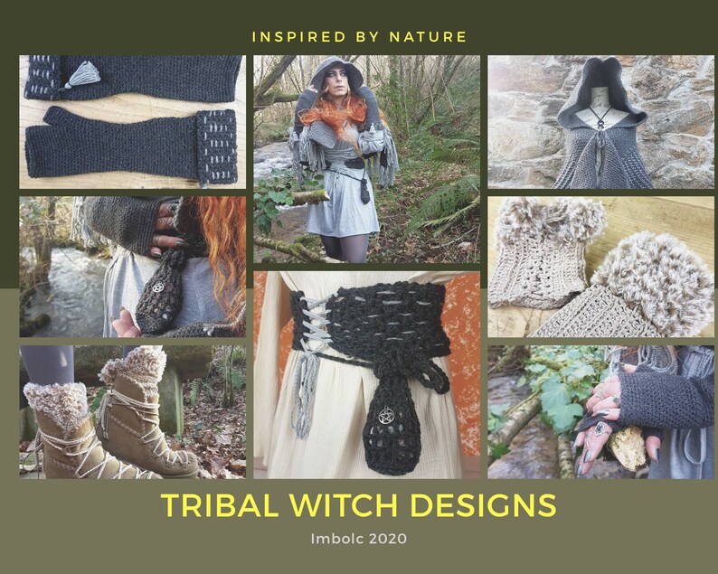 Crochet Pouch Necklace Mini Crochet Bag Necklace Stone Etsy España