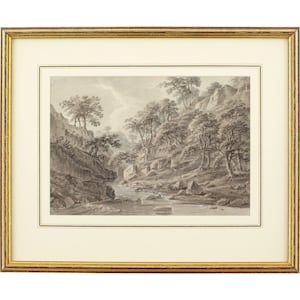 Amos Green, Near Ingleton, Yorkshire, Antique Landscape